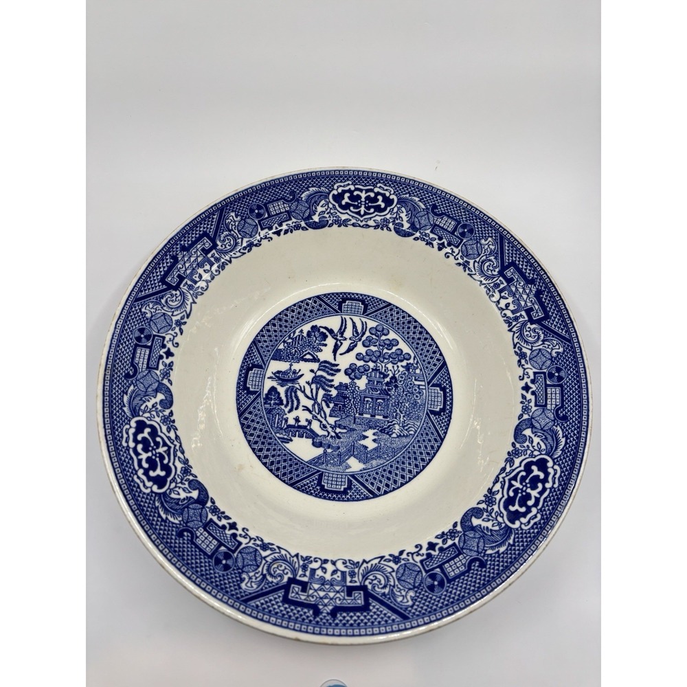 Vintage Royal China "Willow Blue"‎ Serving Bowl 9"